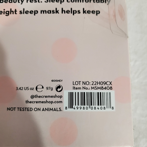 The Creme Shop 3D Plushie Minney Sleep Mask - Picture 5 of 6